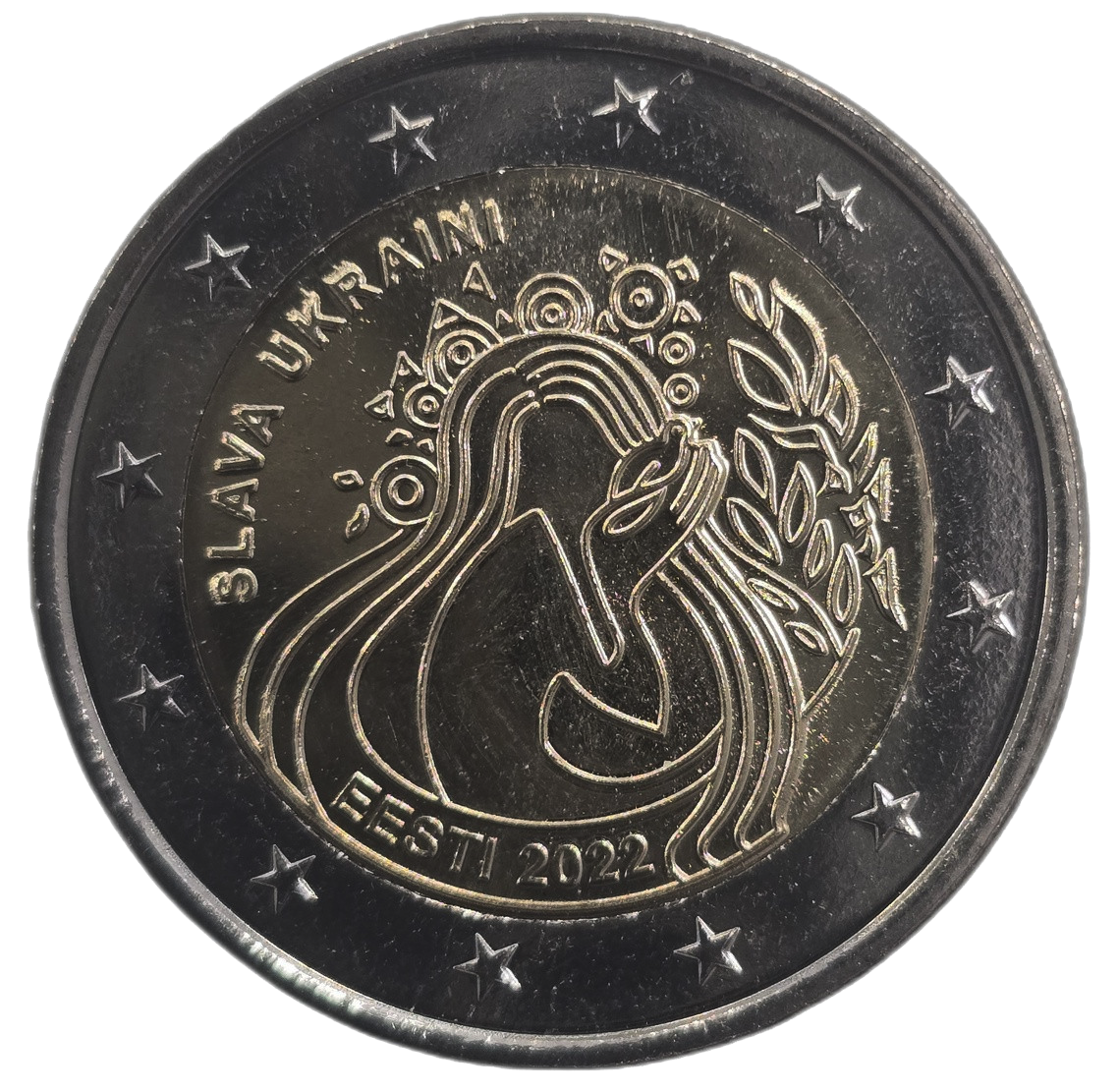 2 euros conmemorativa Ucrania y la Libertad